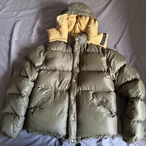 Crescent Down Works x Todd Snyder Olive Nylon Short Jacket OLIVE Medium $798 G g